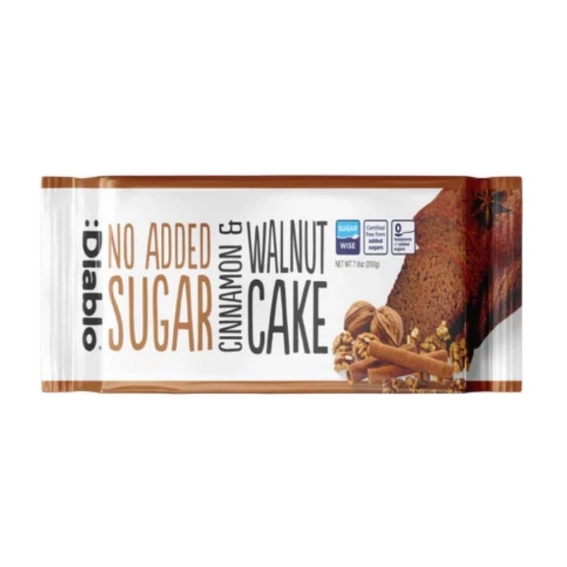 Diablo Cinnamon & Walnut Cake NAS 200g pack shot