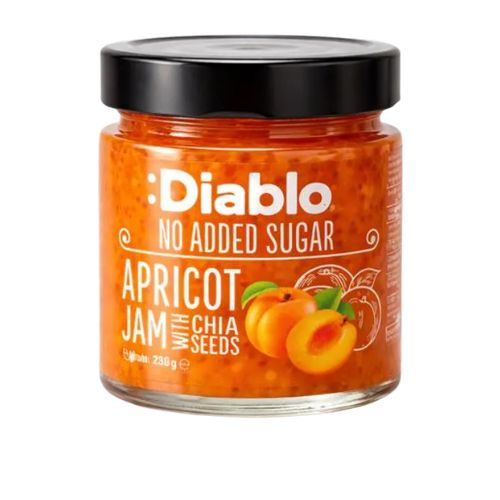 Diablo Apricot Jam NAS 230g pack shot