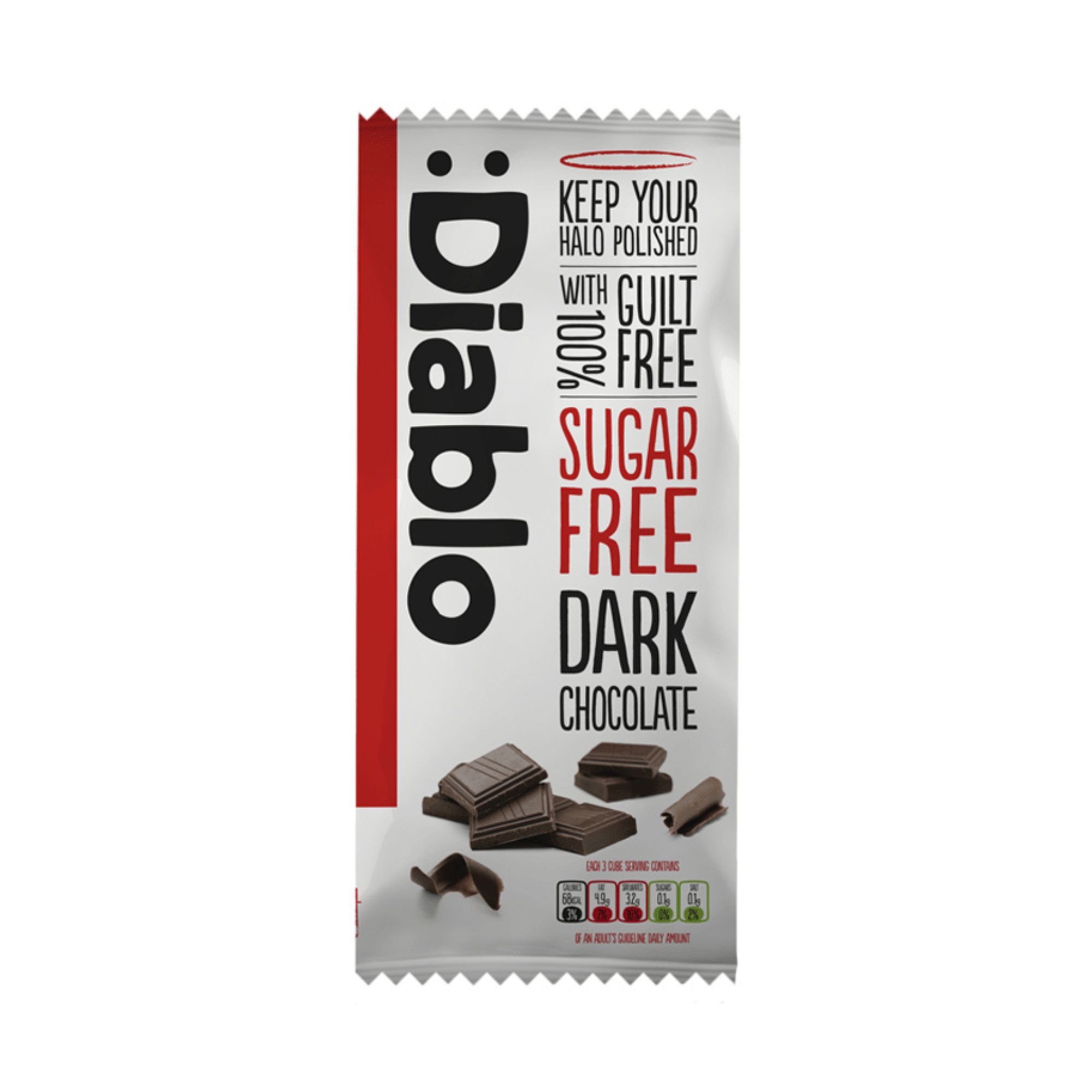 Diablo Dark Chocolate NAS 85g pack shot
