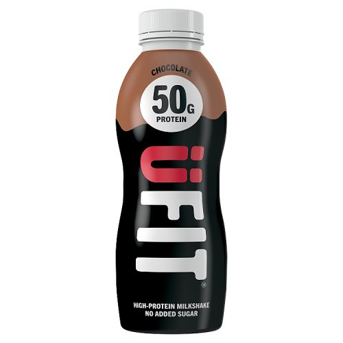 UFIT Pro Protein Shake Drink Chocolate 50g 500ml pack shot