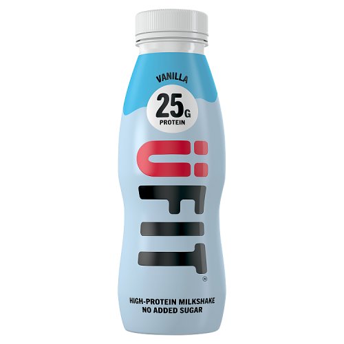 UFIT High Protein Shake Drink Vanilla 25g 330ml pack shot