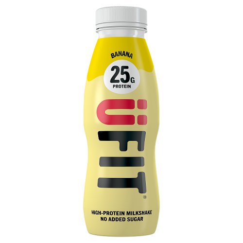 UFIT High Protein Shake Drink Banana 25g 330ml pack shot