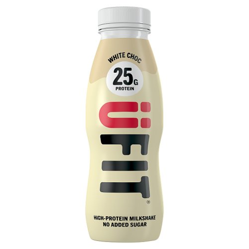 UFIT High Protein Shake Drink White Chocolate 25g 330ml pack shot