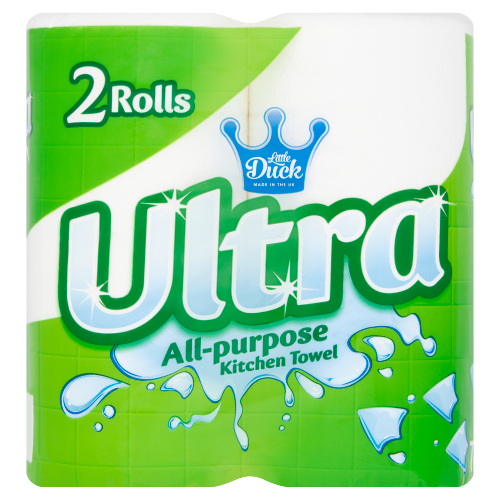 Little Duck Ultra Kitchen Towel 2s pack shot