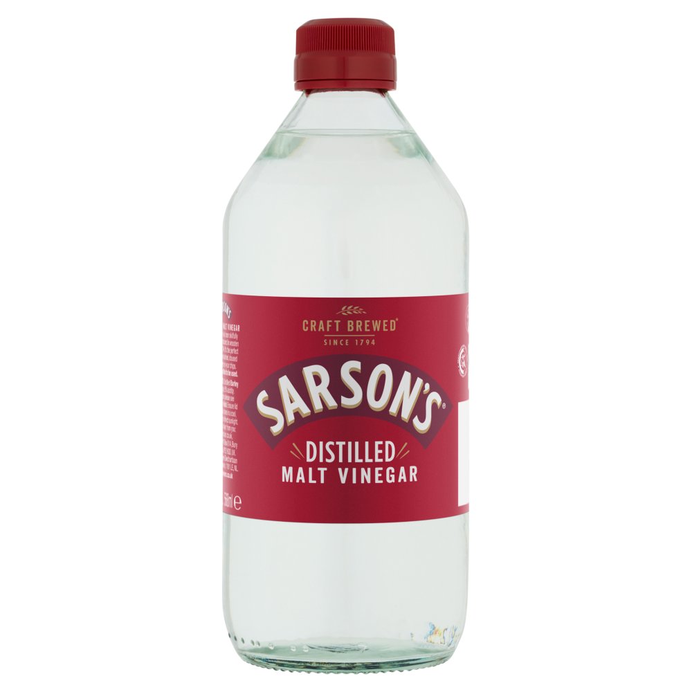 Sarsons Distilled Vinegar 568ml pack shot