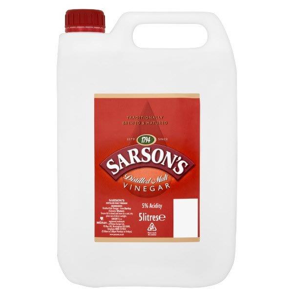 Sarsons Distilled Malt 5Ltr pack shot