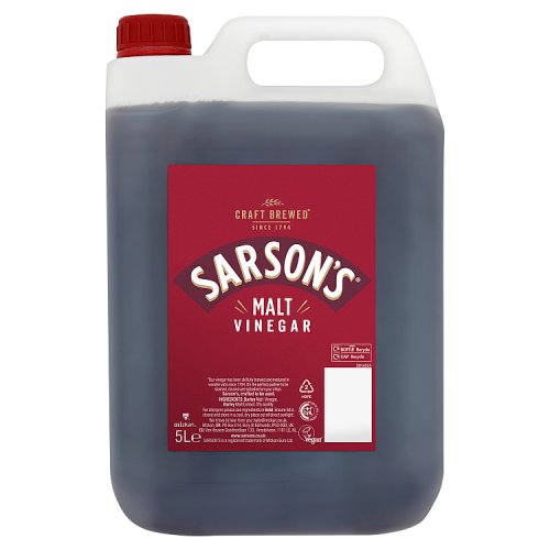 Sarsons Malt Vinegar 5ltr pack shot