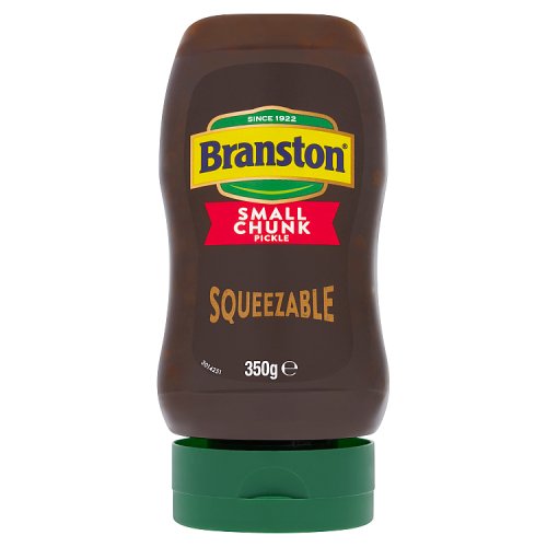 Branston Squeezy Small Chunk Sweet Pickle 350g pack shot
