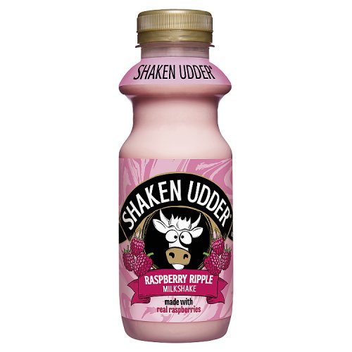 Shaken Udder Raspberry Ripple 330ml pack shot