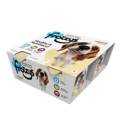 Frozzys 4pk Original Frozen Yogurt for Dogs 4pk pack shot