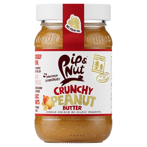 Pip & Nut Crunchy Peanut Butter 300g pack shot