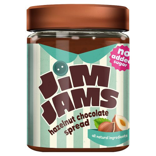 Jim Jams Hazelnut Chocolate Spread 350g pack shot