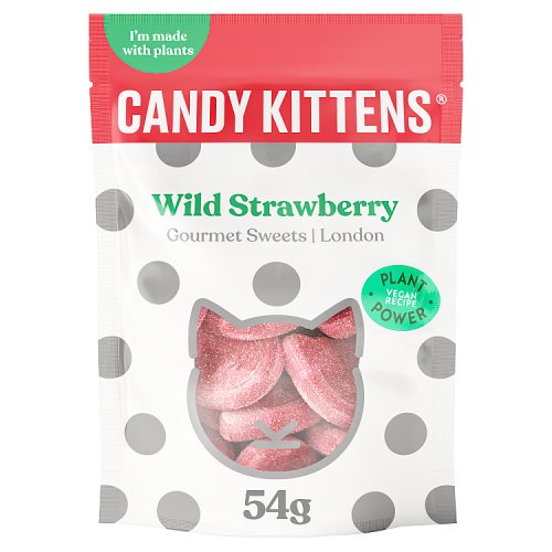 Candy Kittens Wild Strawberry 54g pack shot