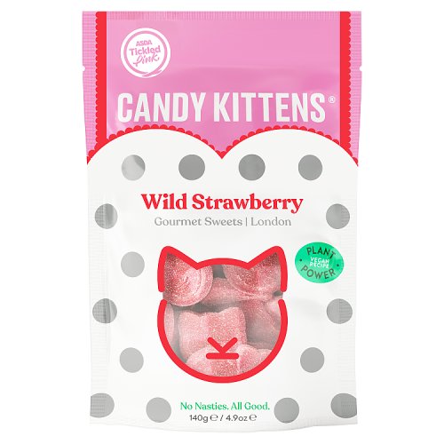 Candy Kittens Wild Strawberry 140g pack shot