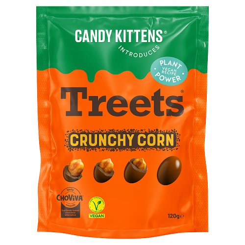 Candy Kitten Treets Crunchy Corn 120g pack shot