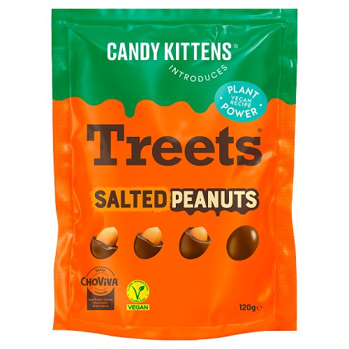 Candy Kittens Treets Salted Peanuts 120g pack shot