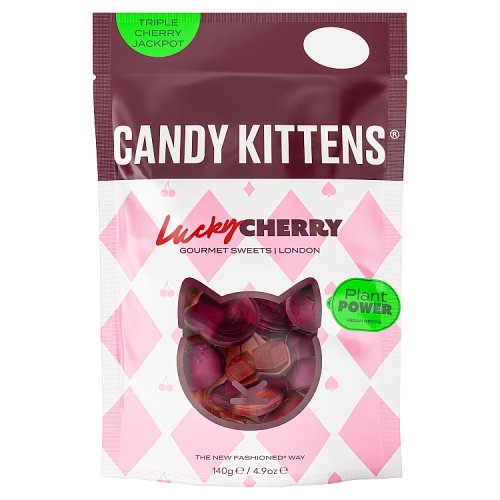 Candy Kittens Lucky Cherry 140g pack shot