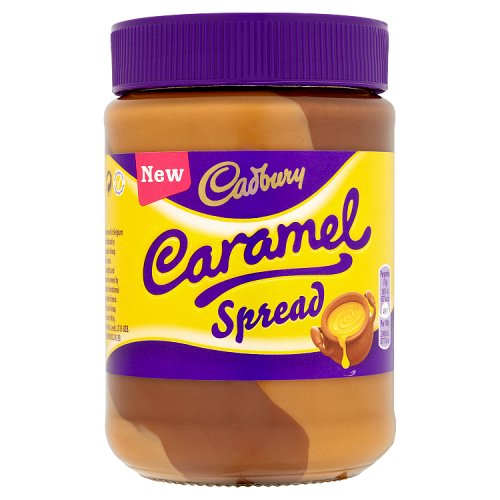 Cadbury Caramel Chocolate Spread 400g pack shot