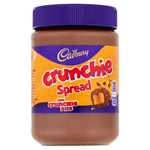 Cadbury Crunchie Chocolate Spread 400g pack shot