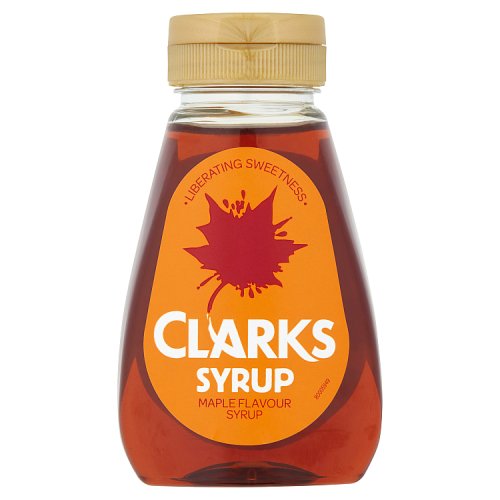 Clarks Maple Flavoured Syrup 180ml pack shot