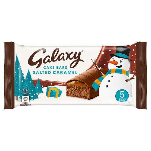 Galaxy Salted Caramel Cake 5pk pack shot