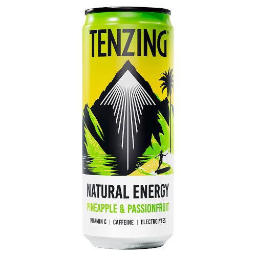 Tenzing Pineapple & Passionfruit 330ml pack shot