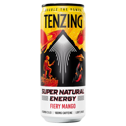Tenzing Fiery Mango 330ml pack shot