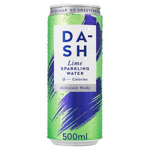 Dash Sparkling Lime 500ml pack shot