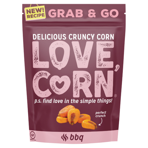 Love Corn BBQ pack shot