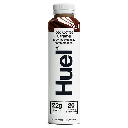 Huel Ready To Drink Iced Coffee Caramel 500ml pack shot