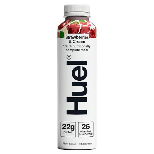 Huel Ready To Drink Strawberries & Cream 500ml pack shot