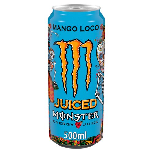 Monster Energy Juiced Mango Loco 500ml pack shot
