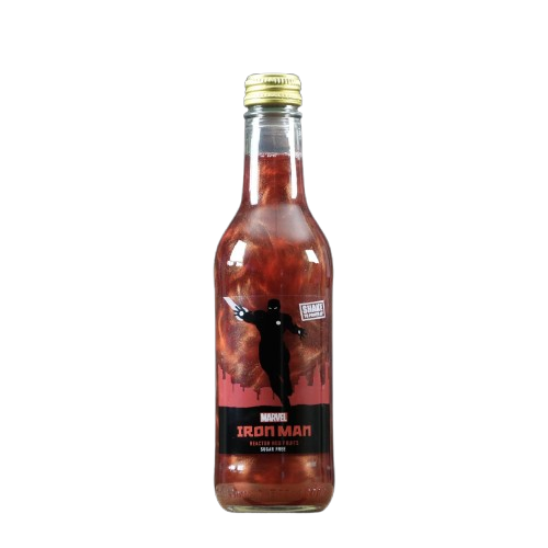 MARVEL Iron Man Red Reactor Fruits 330ml pack shot