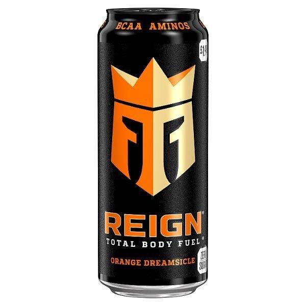 Reign Energy Zero Orange Dreamsicle 500ml PMP pack shot