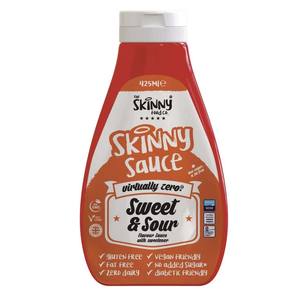 Skinny Food Virtually Zero Sweet & Sour Sauce 425ml pack shot