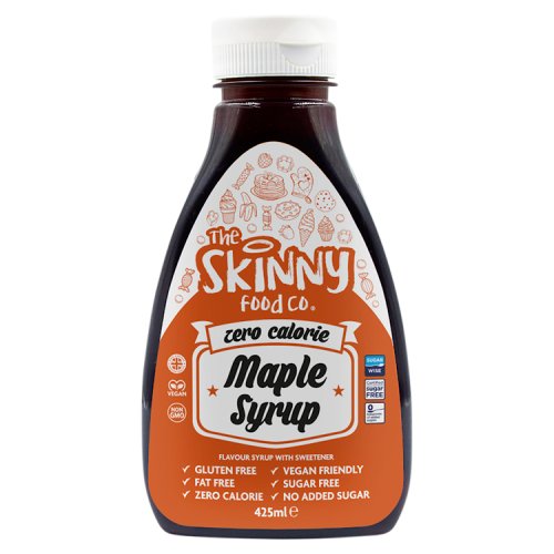 Skinny Food Zero Calorie Maple Syrup 425ml pack shot
