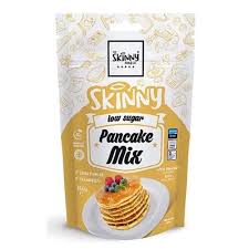 Skinny Low Sugar Pancake Baking Mix 150g pack shot