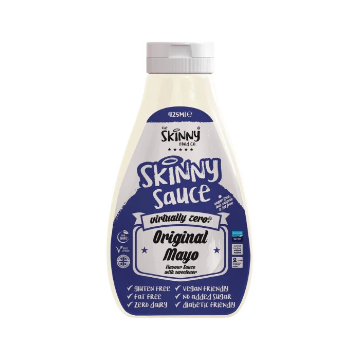 Skinny Food Virtually Zero Original Mayo Sauce 425ml pack shot