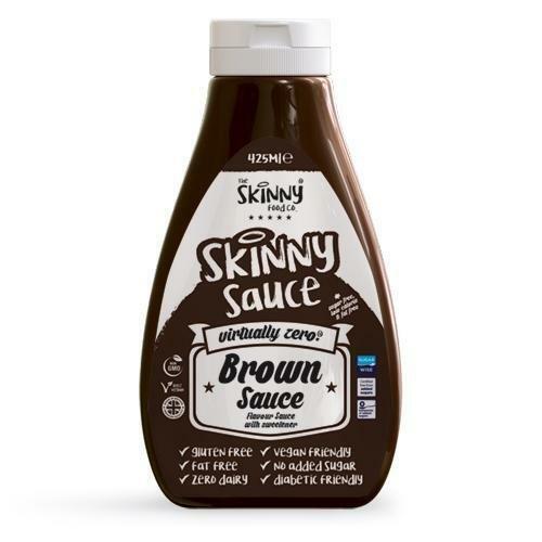 Skinny Food Virtually Zero Brown Sauce Sauce 425ml pack shot