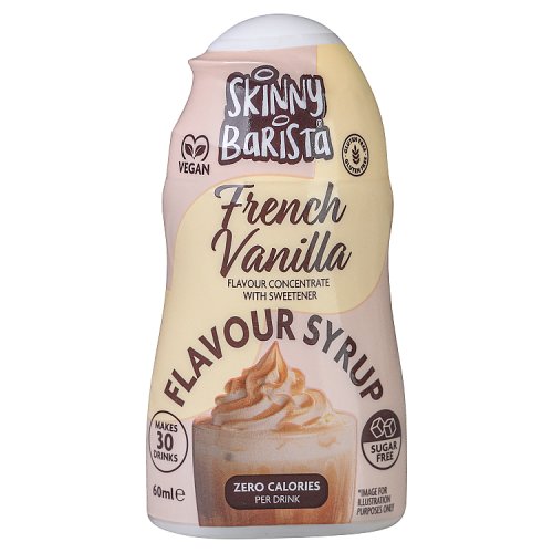 Skinny French Vanilla Barista Shots 60ml pack shot