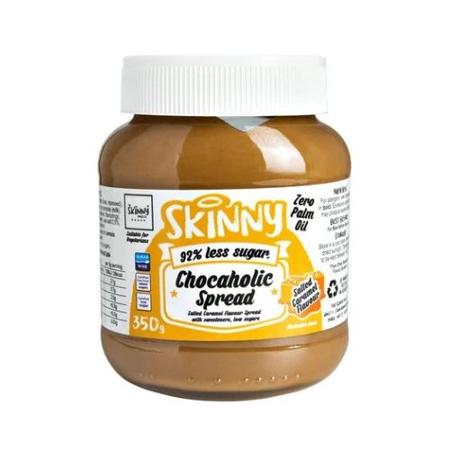 Skinny Salted Caramel Peanut Butter 350g pack shot