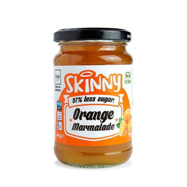 Skinny 97% Less Sugar Orange Marmalade 340g pack shot