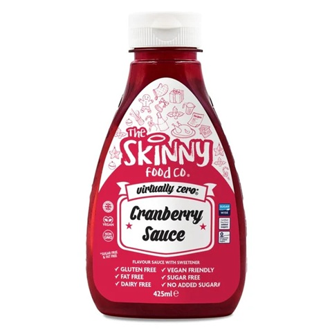 Skinny Food Virtually Zero Cranberry Sauce 425ml pack shot