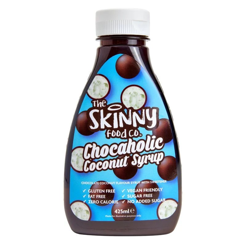 Skinny Food Coconut Chocaholic Syrup 425ml pack shot