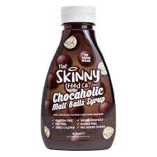 Skinny Food Malt Balls Chocaholic Syrup 425ml pack shot