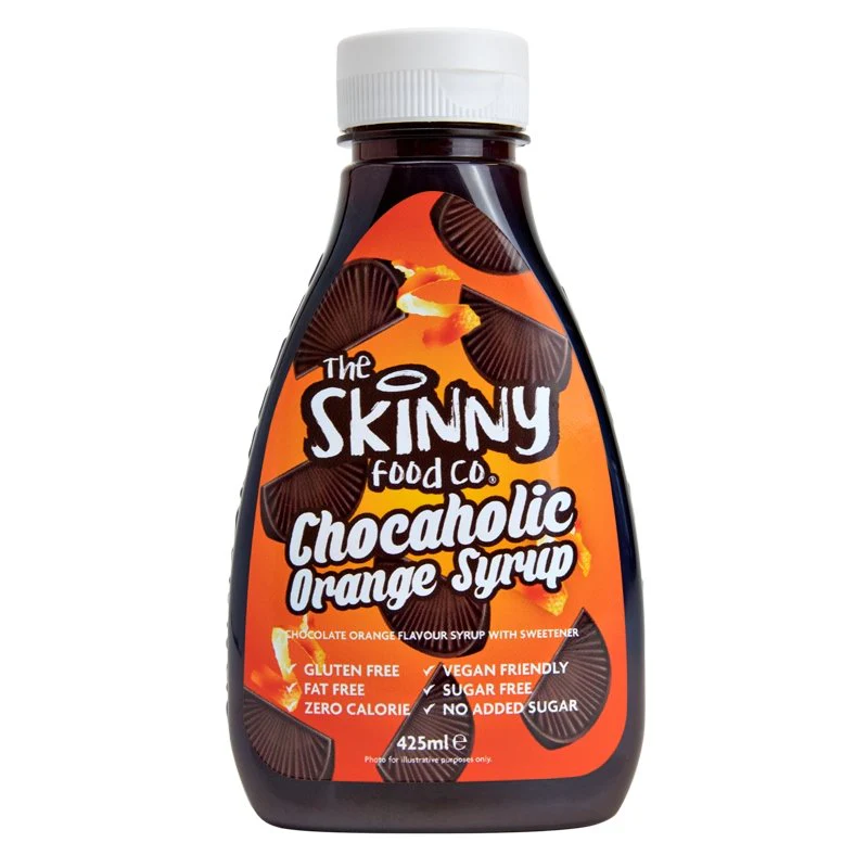 Skinny Food Orange Chocaholic Syrup 425ml pack shot