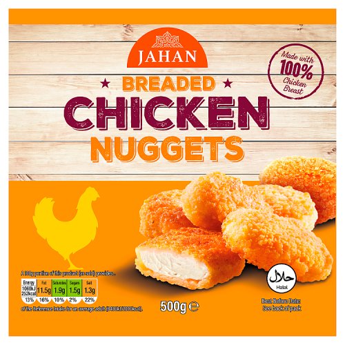 Jahan Breaded Nuggets 500g pack shot