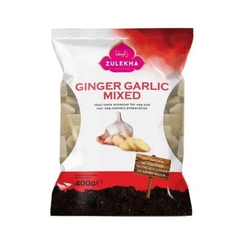 Zulekha Ginger Garlic Mix 400g pack shot