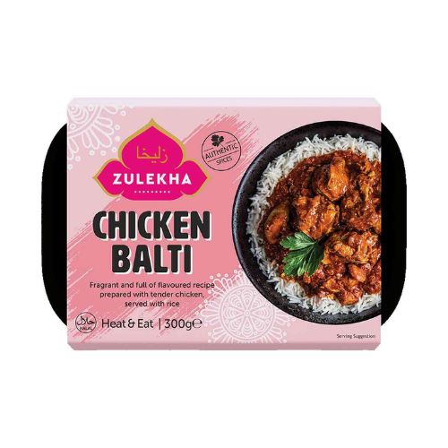 Zulekha Chicken Balti Curry Pot 300g pack shot