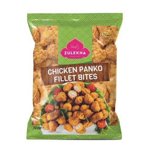 Zulekha Chicken Panko Fillet Bites 700g pack shot
